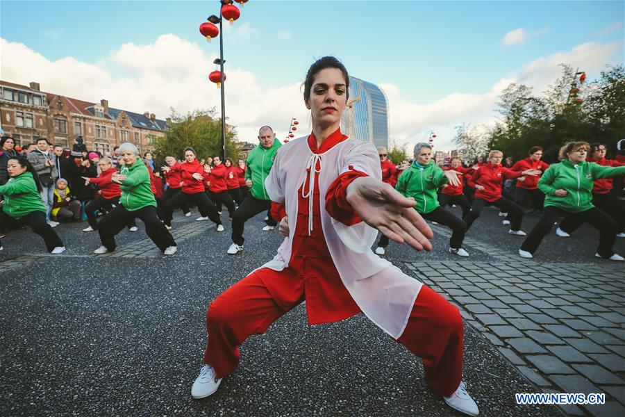 Belgique : célébration du Nounvel An chinois à Liège