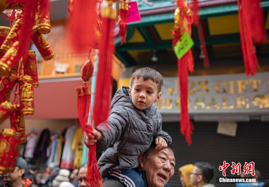 San Francisco : le quartier de Chinatown se prépare pour le Nouvel An chinois