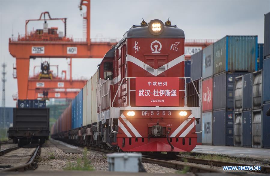 Wuhan reprend les services de train de marchandises Chine-Europe