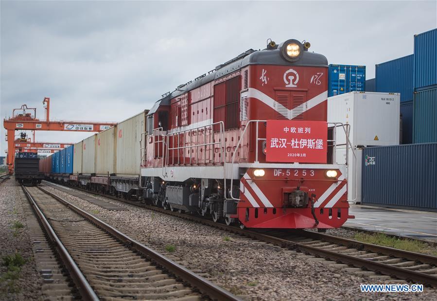 Wuhan reprend les services de train de marchandises Chine-Europe