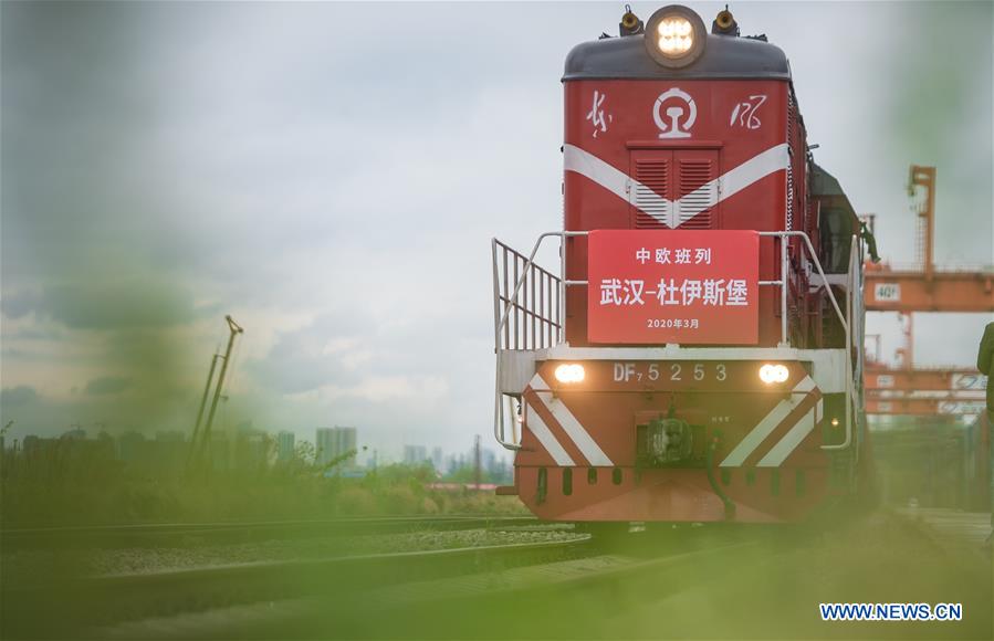 Wuhan reprend les services de train de marchandises Chine-Europe