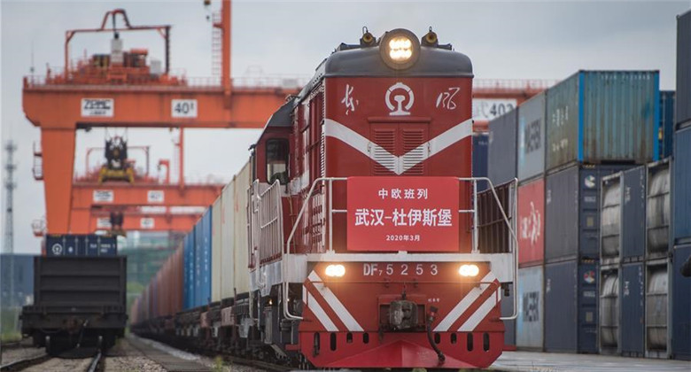 Wuhan reprend les services de train de marchandises Chine-Europe