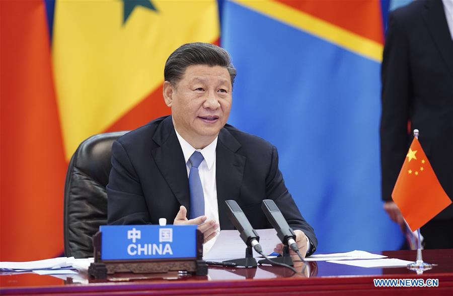 Xi Focus : Xi Jinping préside un sommet Chine-Afrique et appelle à la solidarité pour vaincre le COVID-19