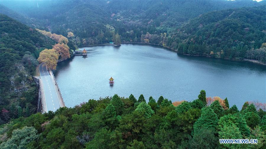 Paysage automnal dans l'est de la Chine