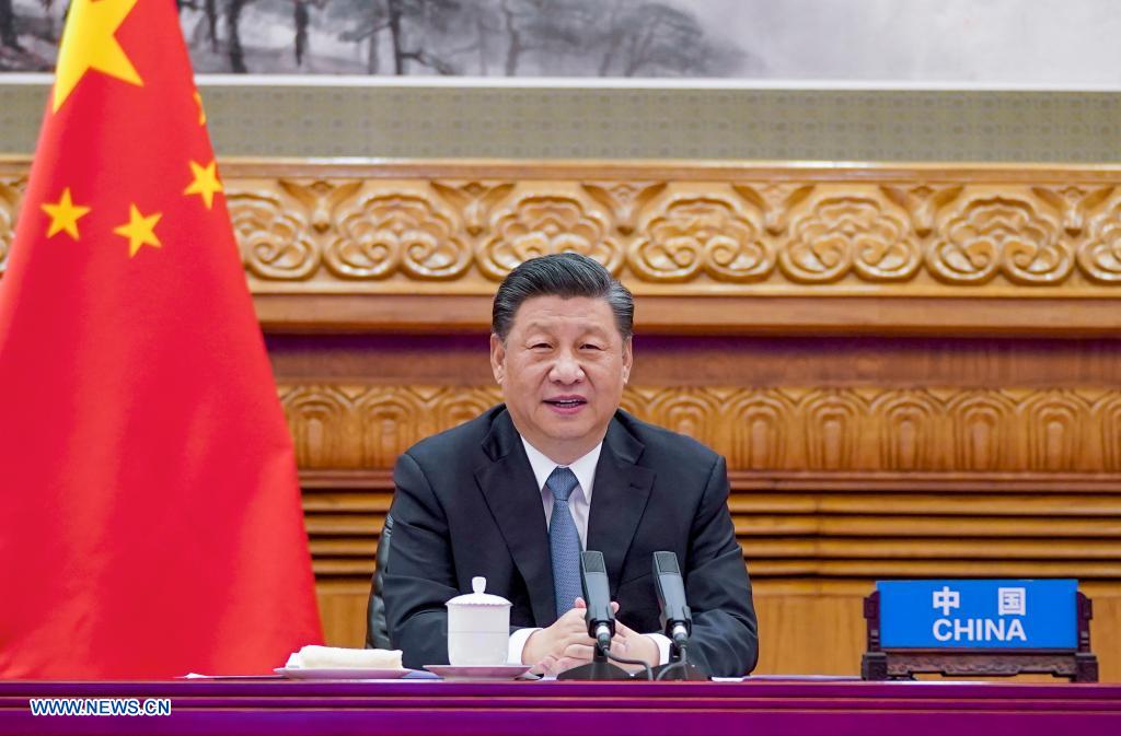 Xi Jinping participe à un sommet vidéo Chine-France-Allemagne