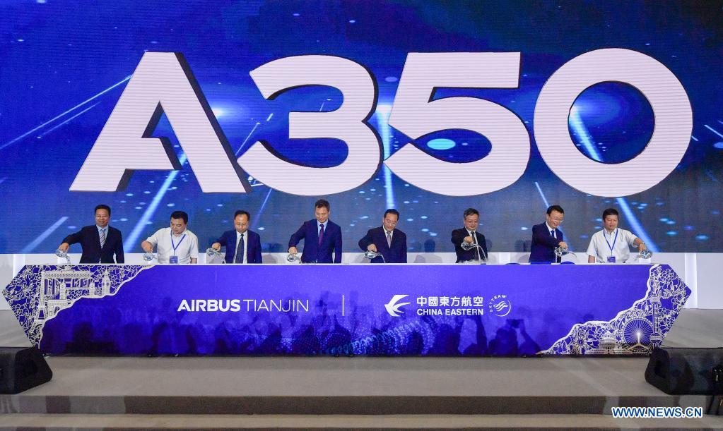 Airbus commence ses livraisons d'A350 en Chine