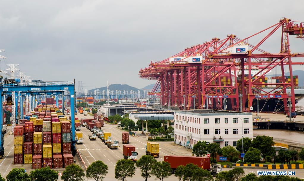 Chine : hausse du volume de conteneurs du port Ningbo-Zhoushan