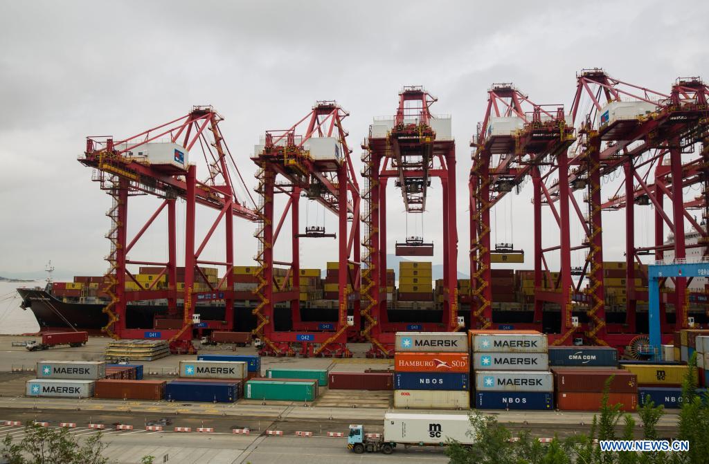 Chine : hausse du volume de conteneurs du port Ningbo-Zhoushan