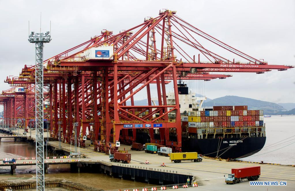 Chine : hausse du volume de conteneurs du port Ningbo-Zhoushan