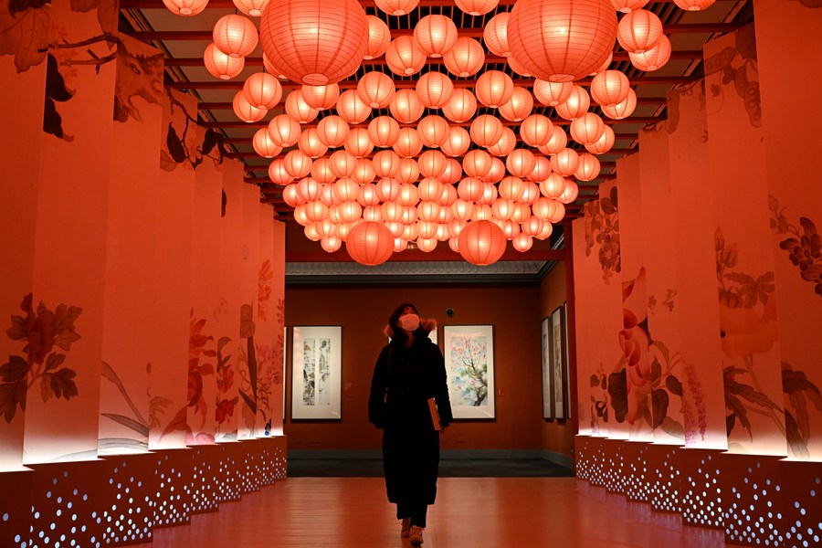 Chine : exposition festive pour l'année du Tigre