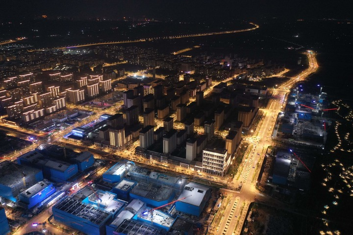 Chine : la Nouvelle Zone de Xiong'an en construction