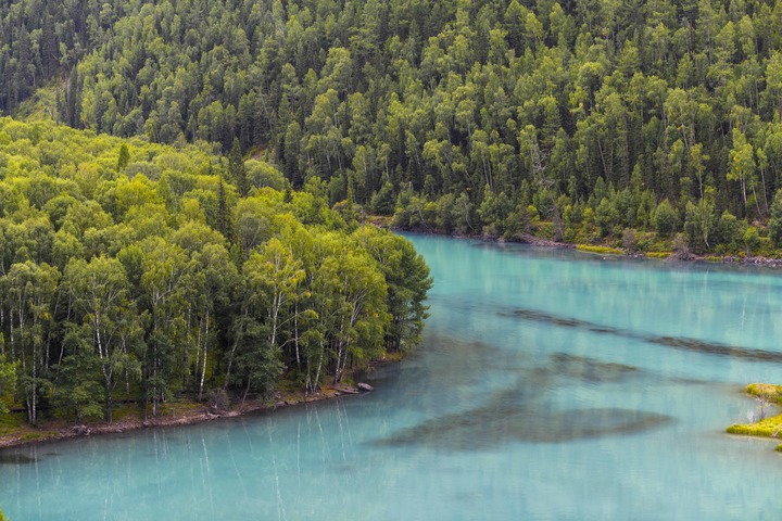 Chine : beaux paysages de Kanas au Xinjiang