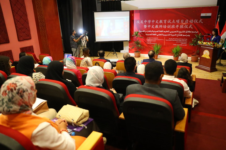 Programme de formation pour les enseignants égyptiens à l'Institut Confucius de l'université du Caire