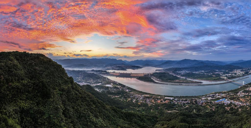 Paysage automnal à travers la Chine