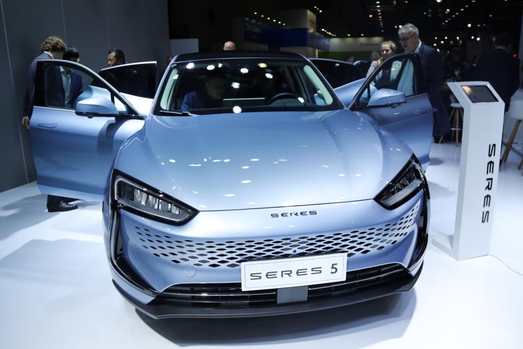 Les VE chinois brillent au Salon de l'automobile de Bruxelles 2023