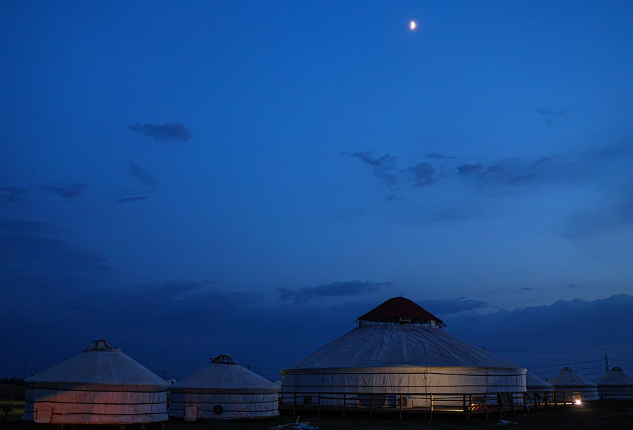 Chine : paysage de Hulun Buir en Mongolie intérieure