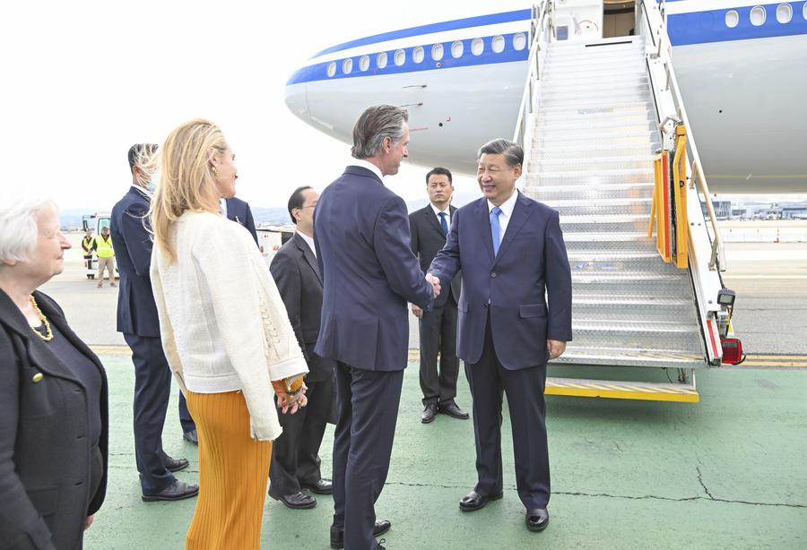 Arrivée de Xi Jinping à San Francisco pour un sommet avec Joe Biden et la réunion de l'APEC