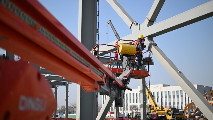 Chine : construction de la deuxième chaîne d'assemblage d'Airbus à Tianjin