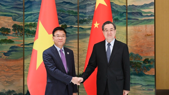 Un vice-PM chinois rencontre un vice-PM vietnamien