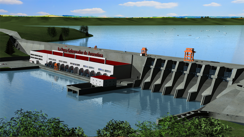 Projet de centrale hydroélectrique NK/JC en Argentine