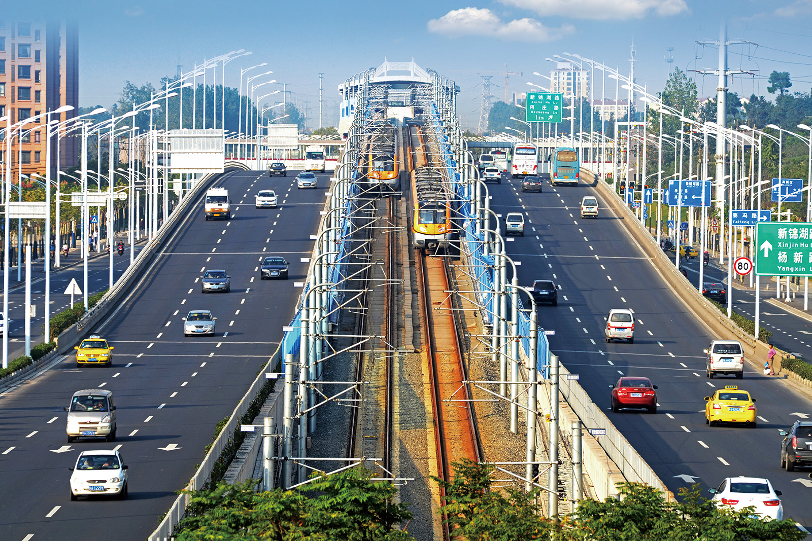 Projet de transport ferroviaire urbain de Nanjing